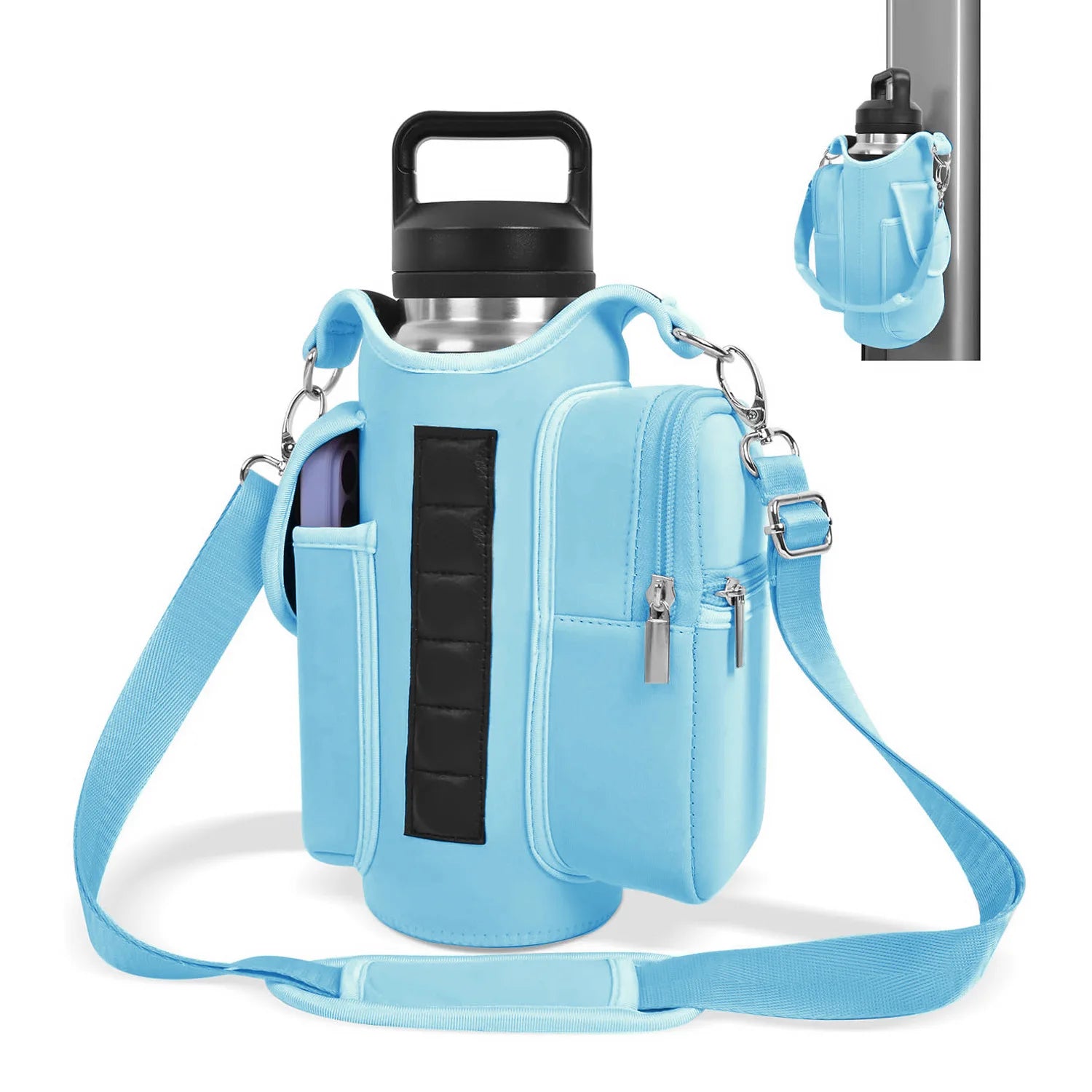 Magnetic Gym Water Bottle Holder