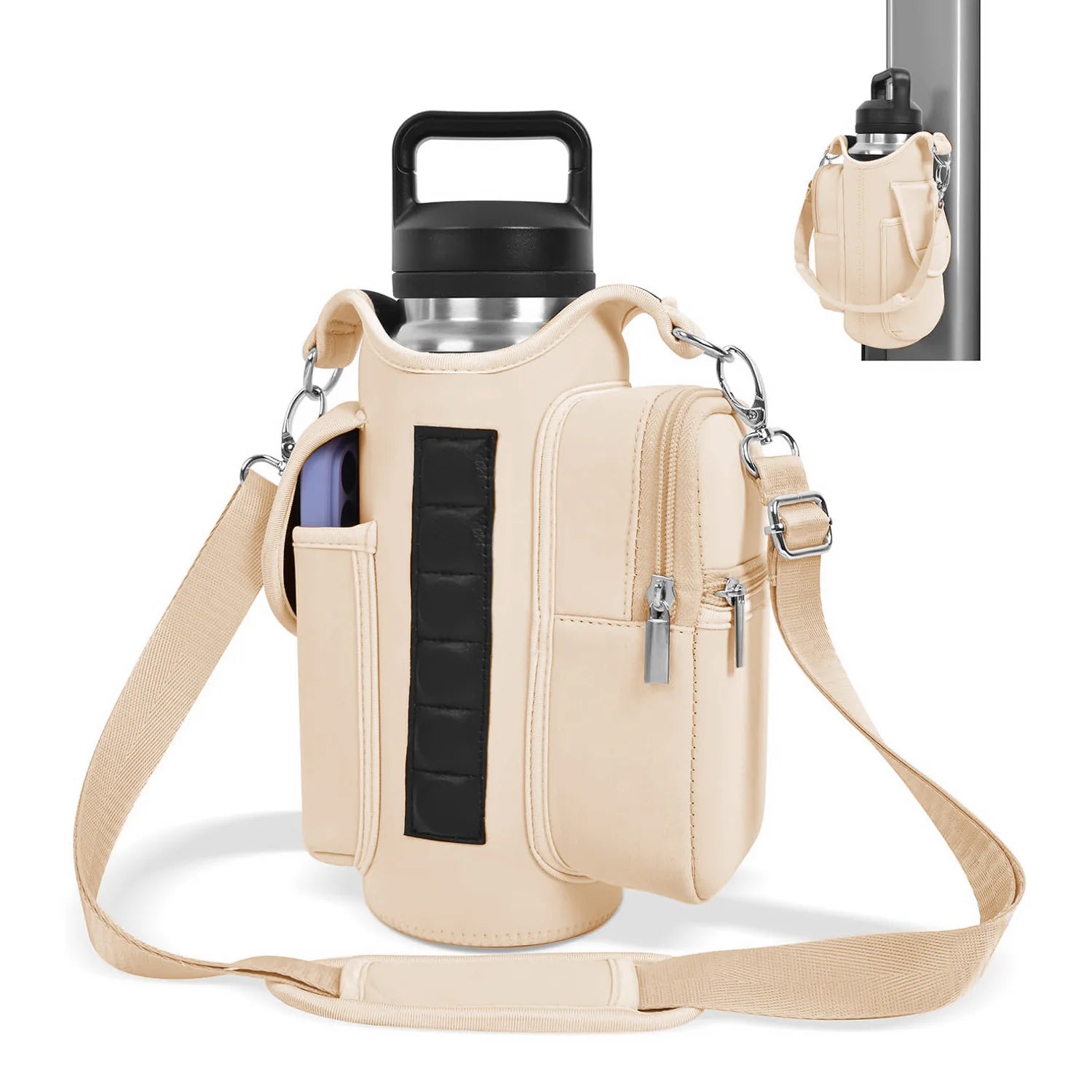Magnetic Gym Water Bottle Holder