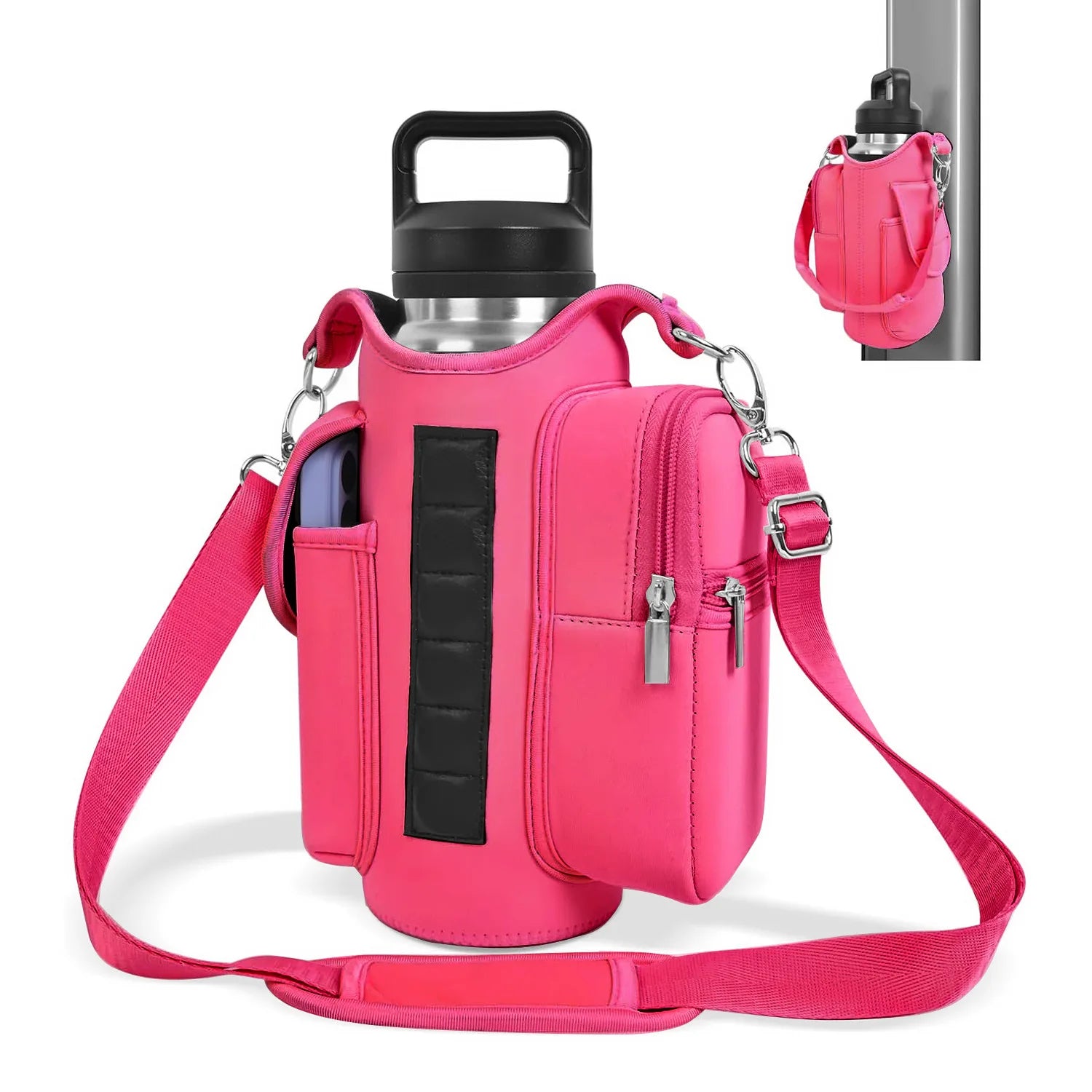 Magnetic Gym Water Bottle Holder