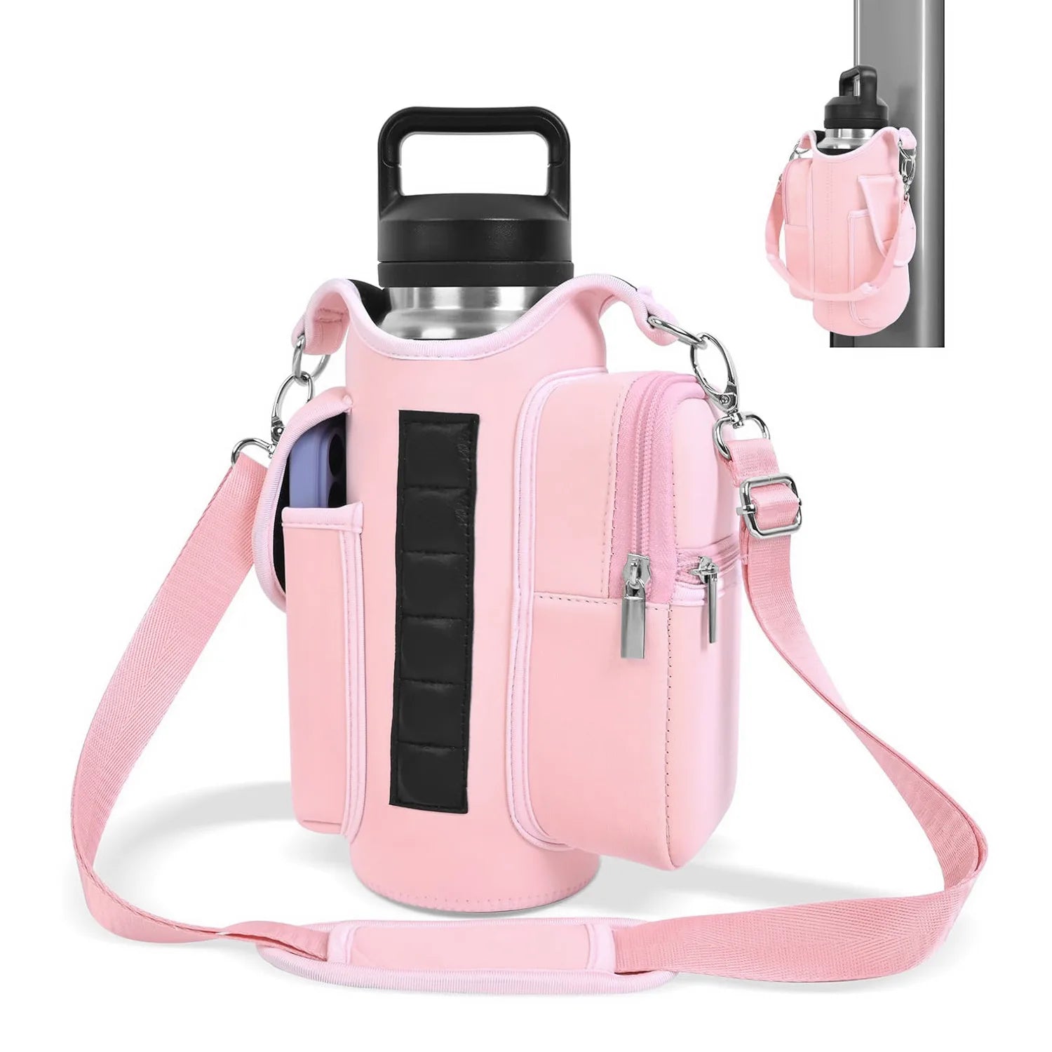 Magnetic Gym Water Bottle Holder