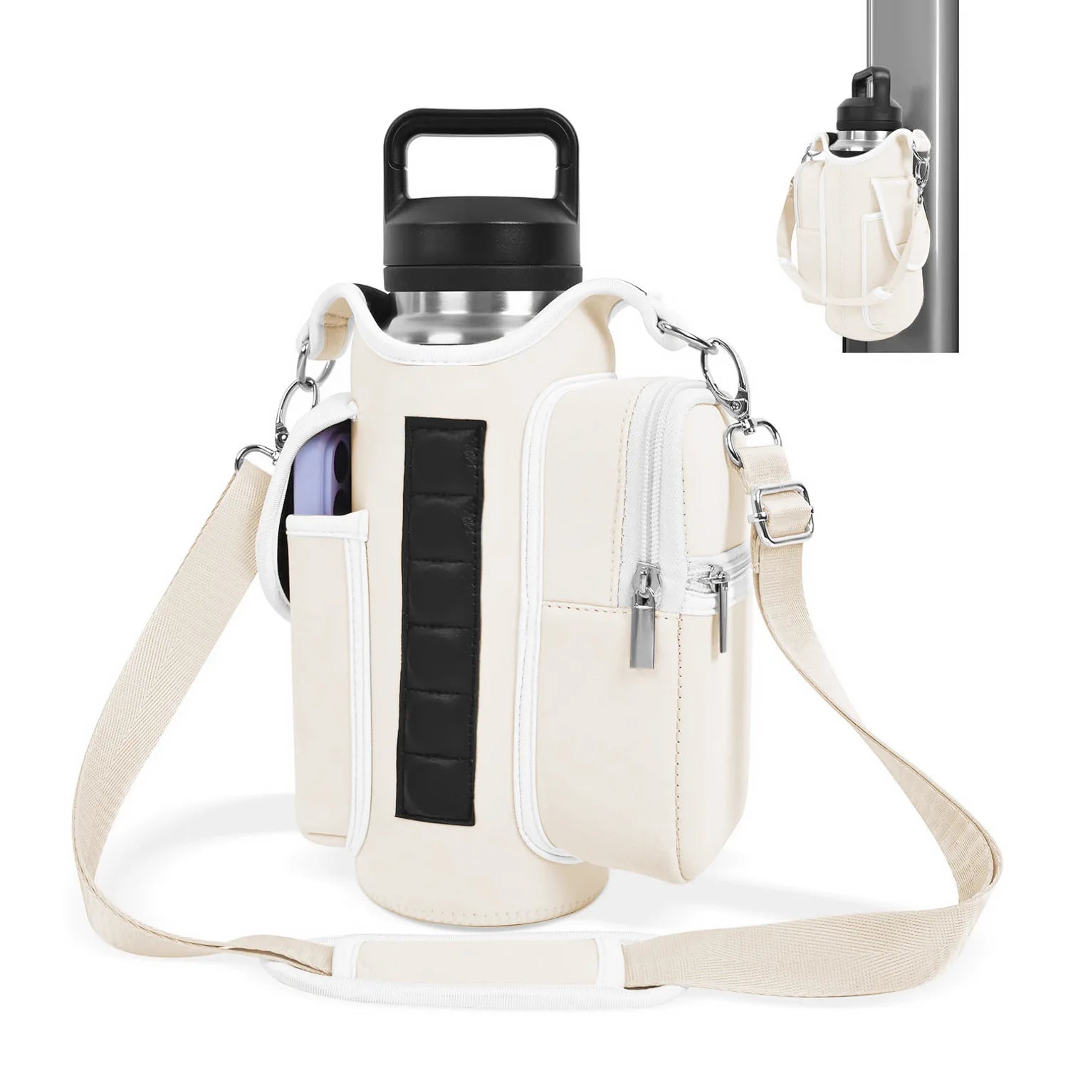 Magnetic Gym Water Bottle Holder