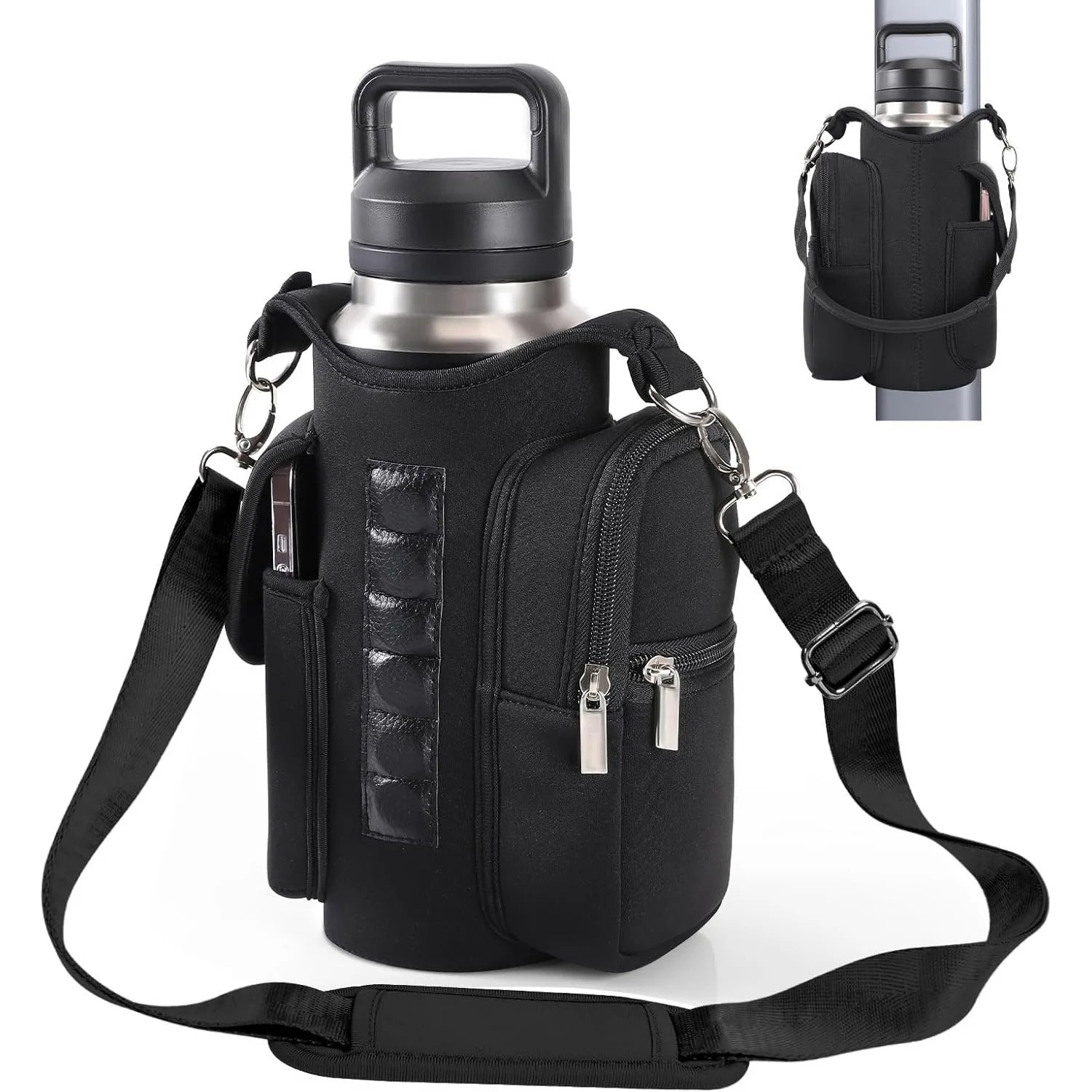 Magnetic Gym Water Bottle Holder