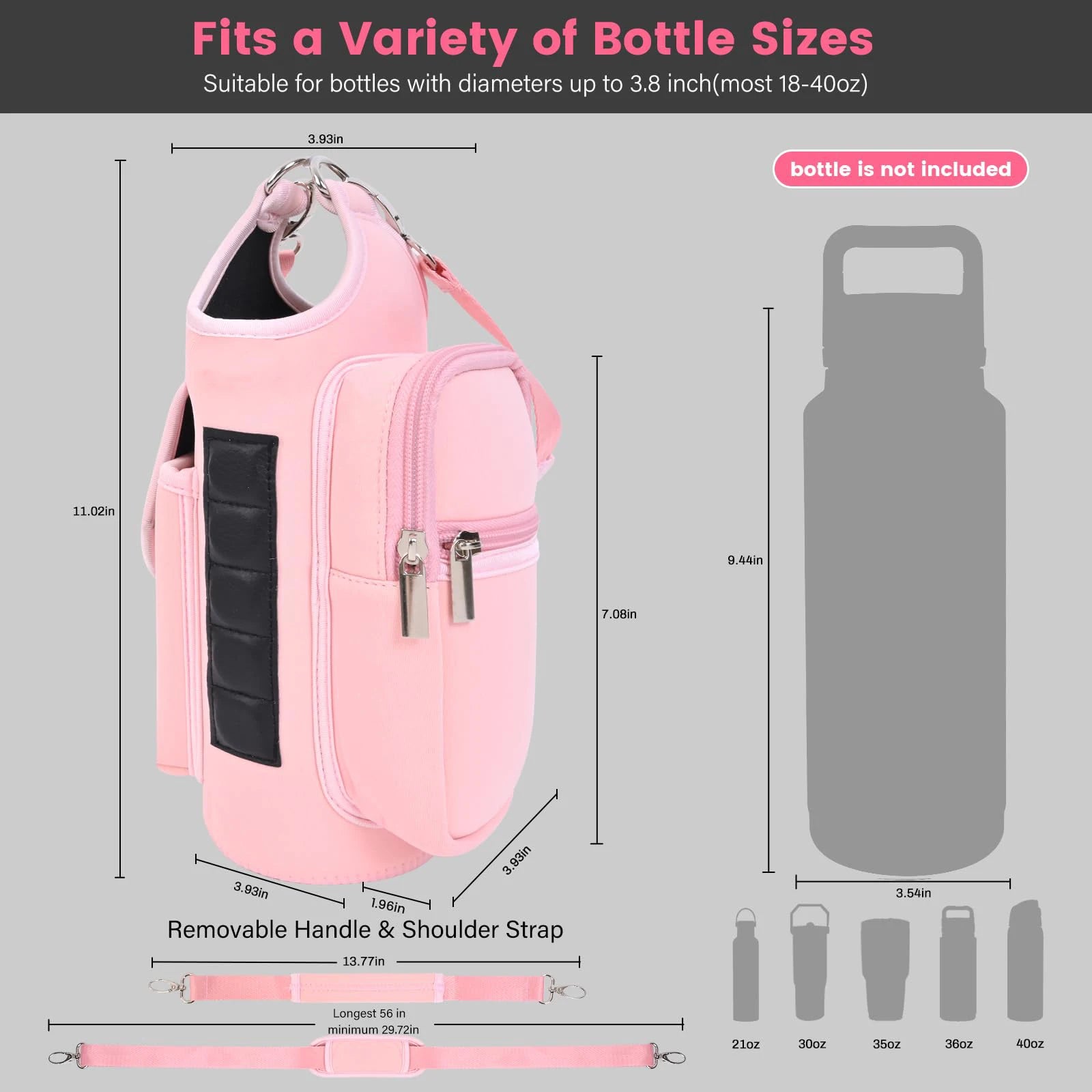 Magnetic Gym Water Bottle Holder