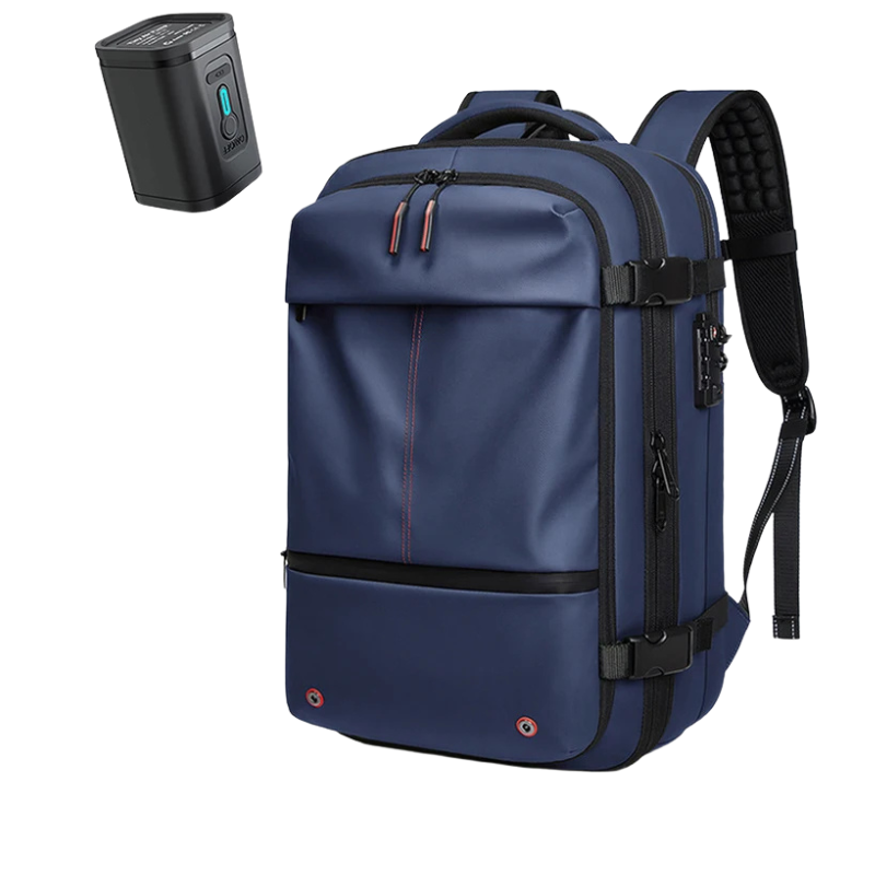 Vacuum Compression Backpack - Blue