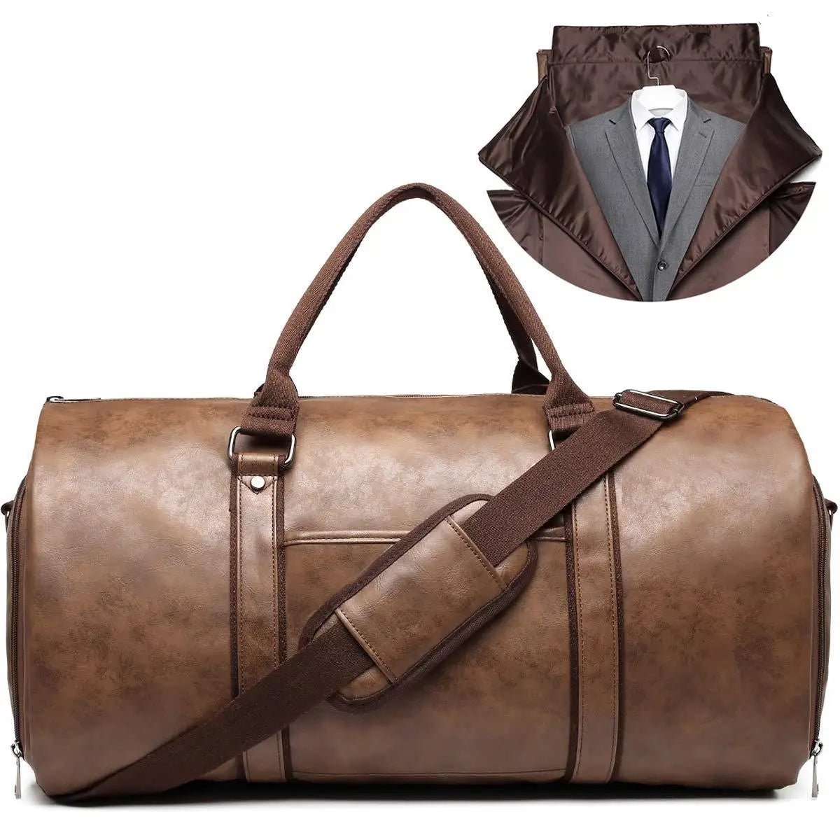 Men’s 2-in-1 Garment Duffel Bag – Carry-On Travel Suit Bag